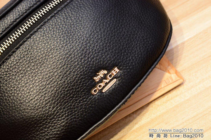 COACH蔻馳 原單新款 39939 真牛皮荔枝紋 女士腰包  Chz1563